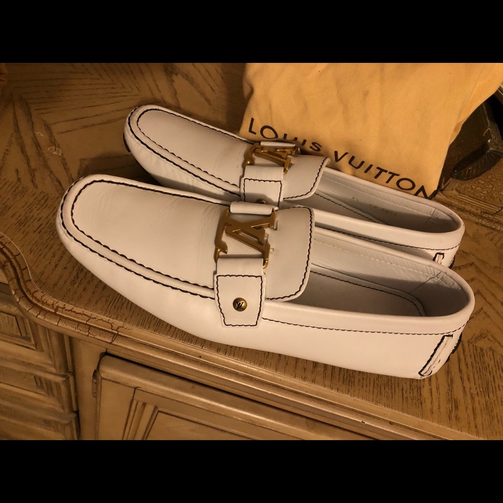 LV like New White loafers - Picture 2 of 8